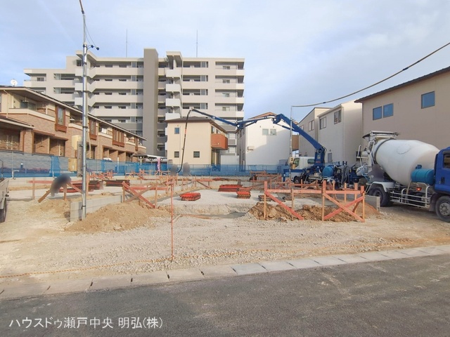 愛知県尾張旭市旭前町１丁目の新築戸建て基礎写真 2026年1月19日撮影