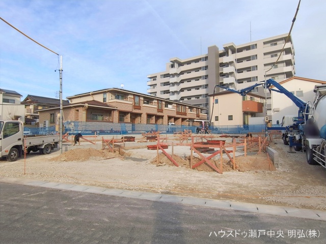 愛知県尾張旭市旭前町１丁目の新築戸建て基礎写真 2026年1月19日撮影