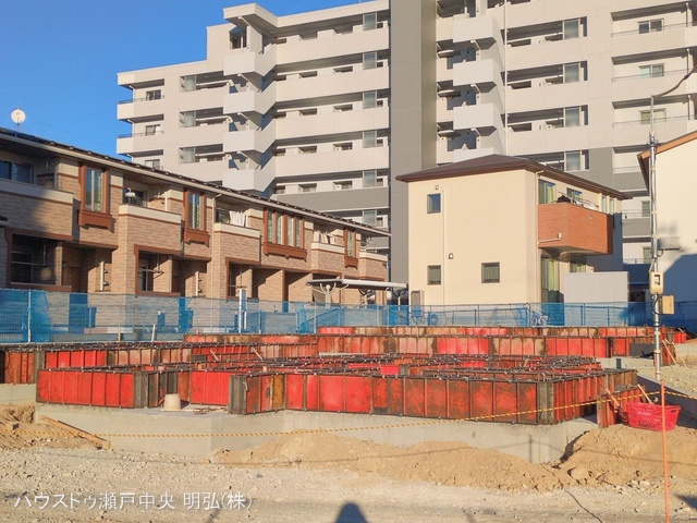 愛知県尾張旭市旭前町１丁目の新築戸建て基礎写真 2026年2月2日撮影