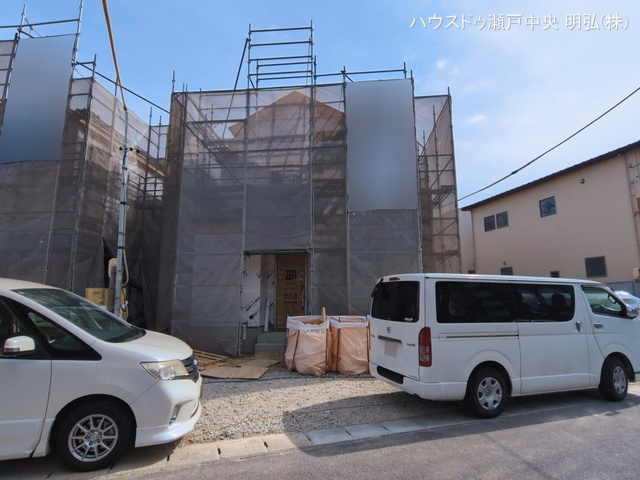 愛知県尾張旭市旭前町１丁目の新築戸建てシート写真 2026年3月12日撮影