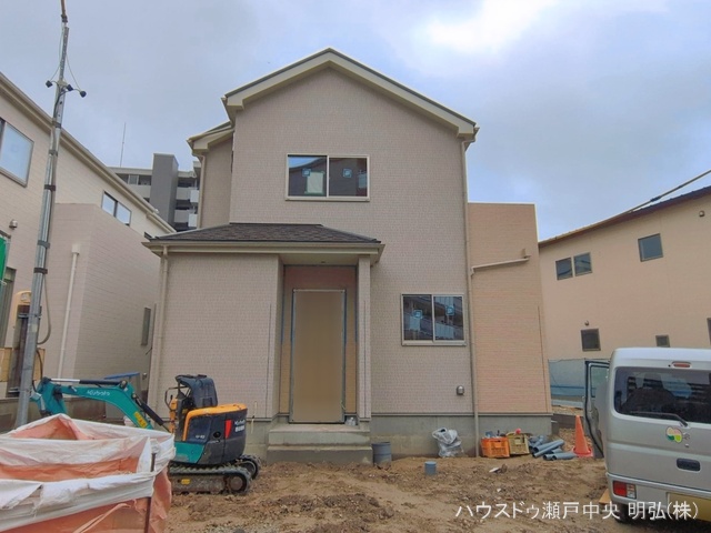 愛知県尾張旭市旭前町１丁目の新築戸建て外構写真 2026年3月30日撮影