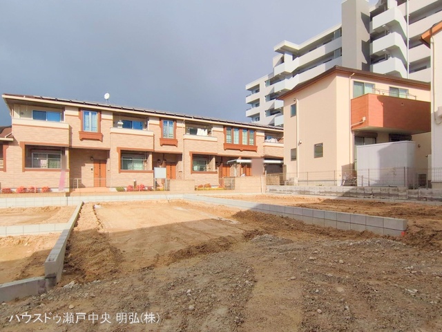 愛知県尾張旭市旭前町１丁目の新築戸建て更地・土地写真 2025年12月25日撮影