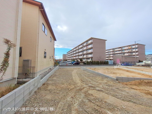 愛知県尾張旭市旭前町１丁目の新築戸建て更地・土地写真 2025年12月25日撮影