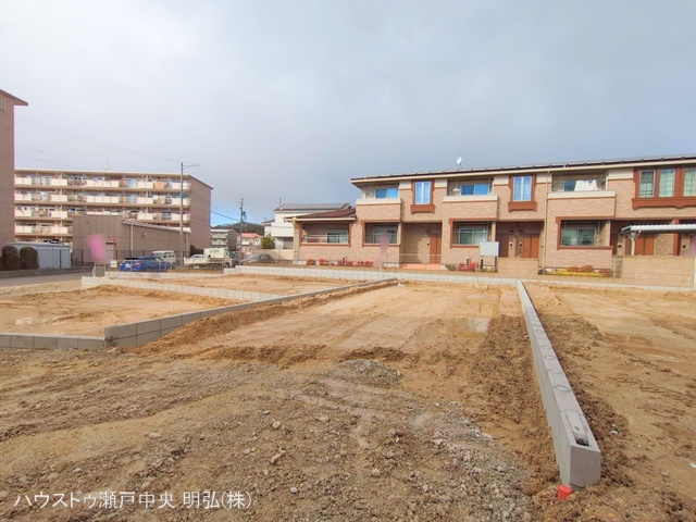 愛知県尾張旭市旭前町１丁目の新築戸建て更地・土地写真 2025年12月25日撮影