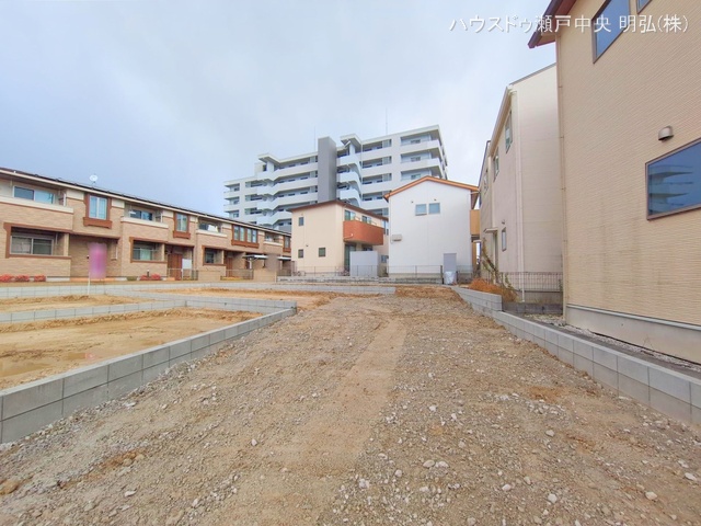 愛知県尾張旭市旭前町１丁目の新築戸建て更地・土地写真 2025年12月25日撮影