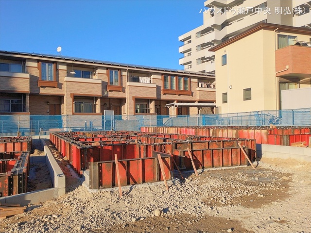 愛知県尾張旭市旭前町１丁目の新築戸建て基礎写真 2026年2月2日撮影