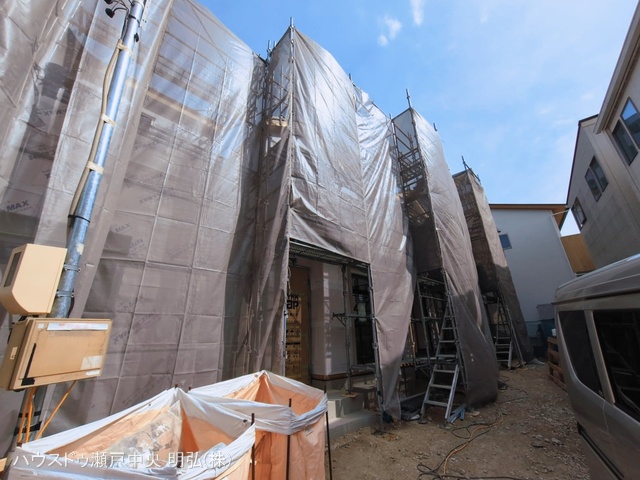 愛知県尾張旭市旭前町１丁目の新築戸建てシート写真 2026年3月12日撮影