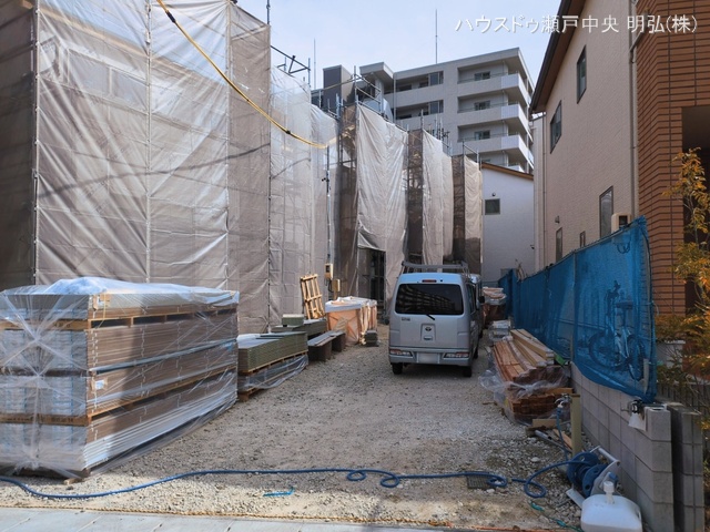 愛知県尾張旭市旭前町１丁目の新築戸建てシート写真 2026年3月12日撮影