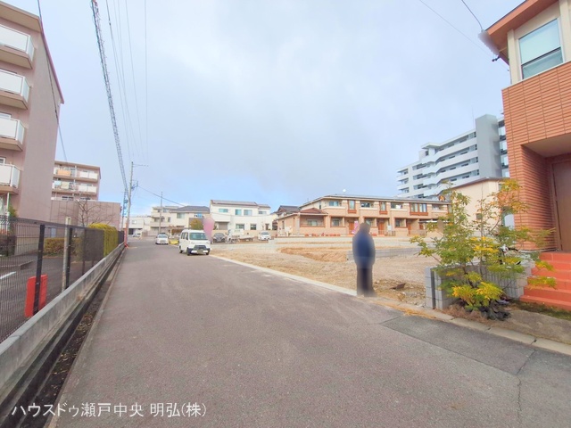 愛知県尾張旭市旭前町１丁目の新築戸建て更地・土地写真 2025年12月25日撮影