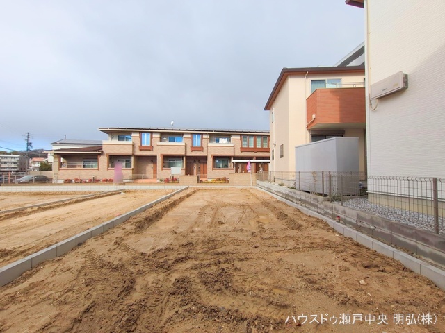 愛知県尾張旭市旭前町１丁目の新築戸建て更地・土地写真 2025年12月25日撮影