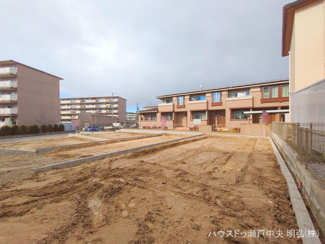 愛知県尾張旭市旭前町１丁目の新築戸建て更地・土地写真 2025年12月25日撮影