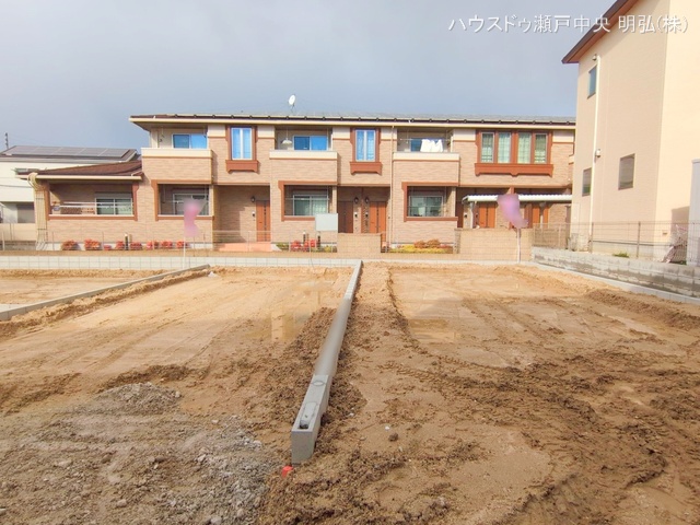 愛知県尾張旭市旭前町１丁目の新築戸建て更地・土地写真 2025年12月25日撮影