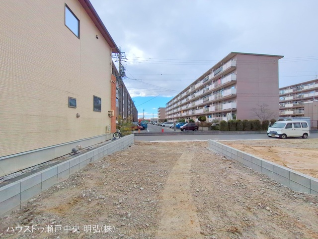 愛知県尾張旭市旭前町１丁目の新築戸建て更地・土地写真 2025年12月25日撮影