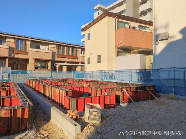 愛知県尾張旭市旭前町１丁目の新築戸建て基礎写真 2026年2月2日撮影