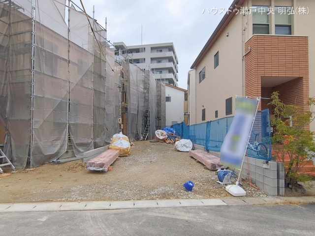 愛知県尾張旭市旭前町１丁目の新築戸建てシート写真 2026年2月26日撮影