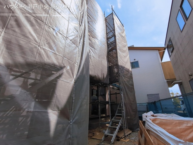 愛知県尾張旭市旭前町１丁目の新築戸建てシート写真 2026年3月12日撮影