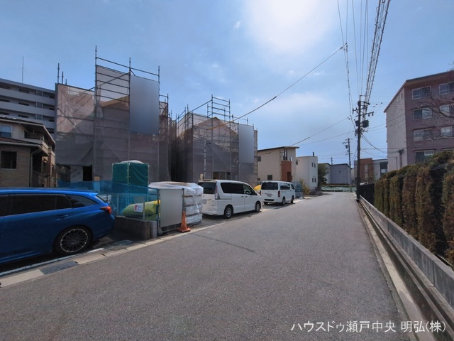 愛知県尾張旭市旭前町１丁目の新築戸建てシート写真 2026年3月12日撮影