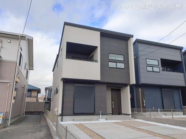 愛知県瀬戸市さつき台２丁目の新築戸建て完成写真 2026年1月22日撮影