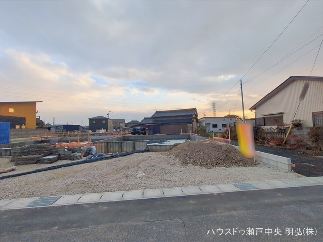 愛知県尾張旭市東印場町二反田の新築戸建て基礎写真 2026年1月4日撮影