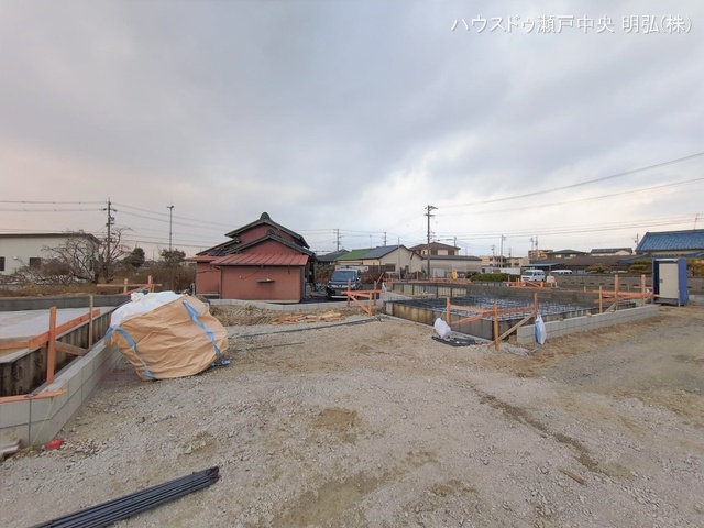 愛知県尾張旭市東印場町二反田の新築戸建て基礎写真 2026年1月4日撮影
