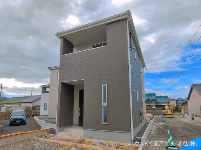 愛知県尾張旭市東印場町二反田の新築戸建て外構写真 2026年3月25日撮影