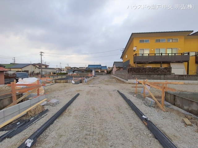 愛知県尾張旭市東印場町二反田の新築戸建て基礎写真 2026年1月4日撮影