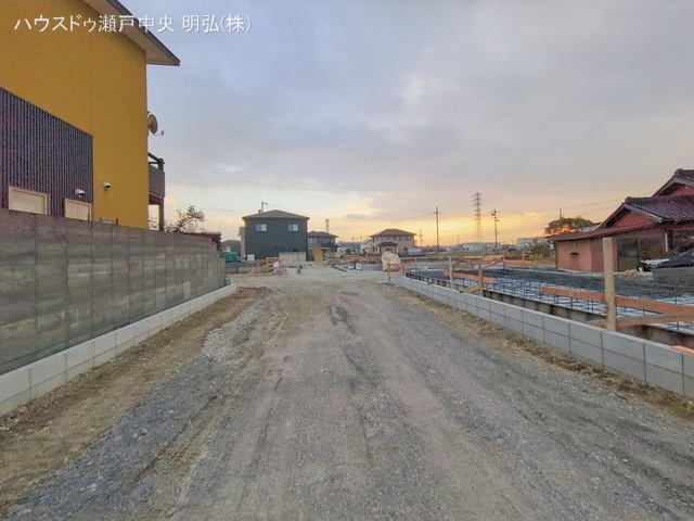 愛知県尾張旭市東印場町二反田の新築戸建て基礎写真 2026年1月4日撮影