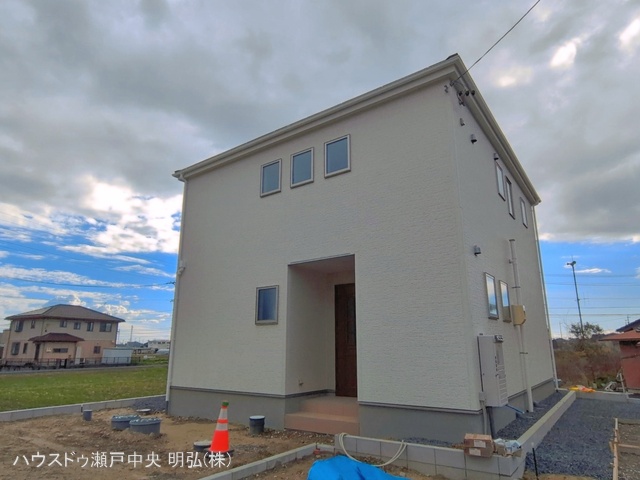 愛知県尾張旭市東印場町二反田の新築戸建て外構写真 2026年3月25日撮影