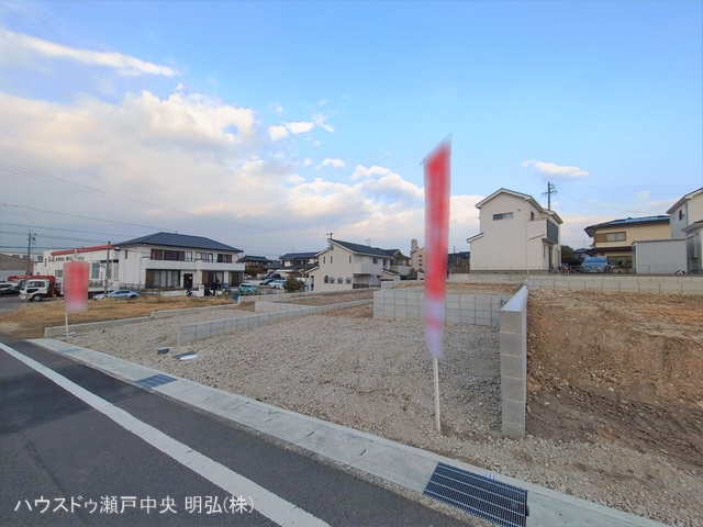 愛知県瀬戸市西寺山町の新築戸建て更地・土地写真 2026年1月4日撮影