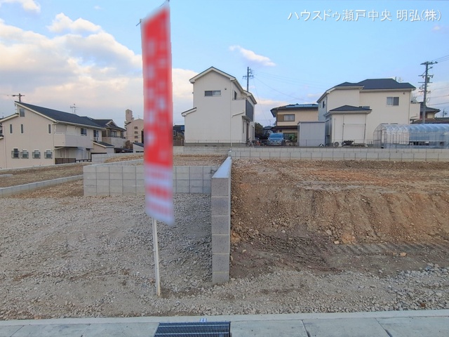 愛知県瀬戸市西寺山町の新築戸建て更地・土地写真 2026年1月4日撮影