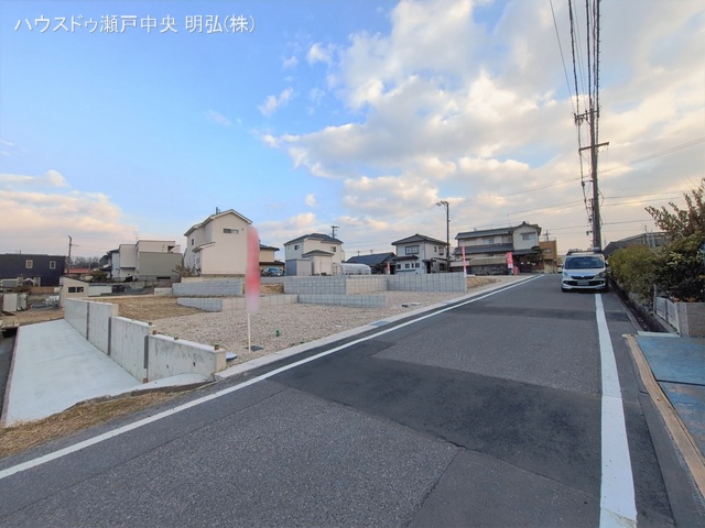 愛知県瀬戸市西寺山町の新築戸建て更地・土地写真 2026年1月4日撮影