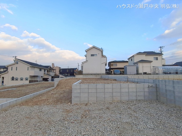 愛知県瀬戸市西寺山町の新築戸建て更地・土地写真 2026年1月4日撮影
