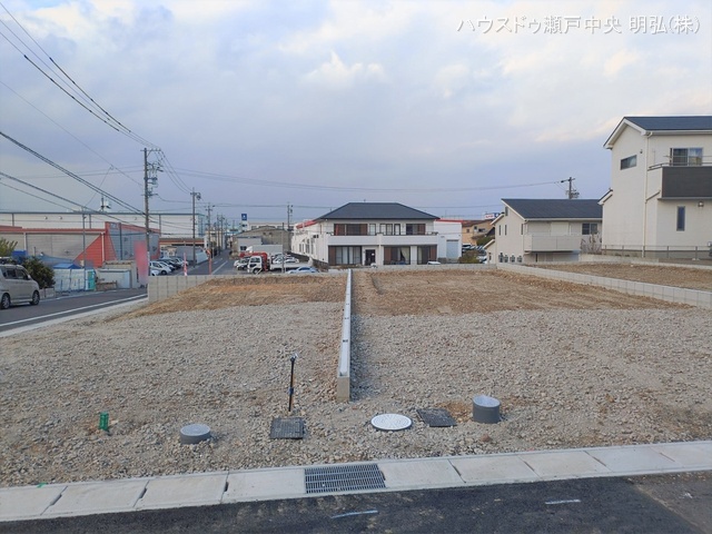 愛知県瀬戸市西寺山町の新築戸建て更地・土地写真 2026年1月4日撮影