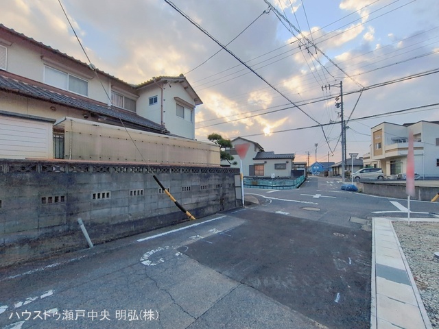 愛知県瀬戸市西寺山町の新築戸建て更地・土地写真 2026年1月4日撮影