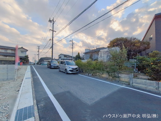 愛知県瀬戸市西寺山町の新築戸建て更地・土地写真 2026年1月4日撮影