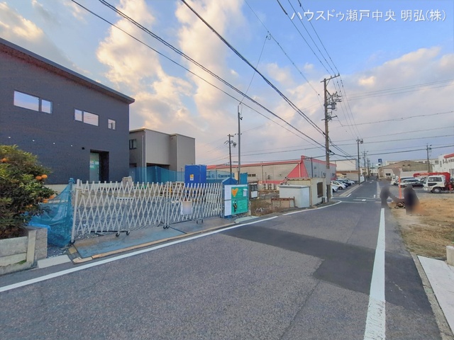 愛知県瀬戸市西寺山町の新築戸建て更地・土地写真 2026年1月4日撮影