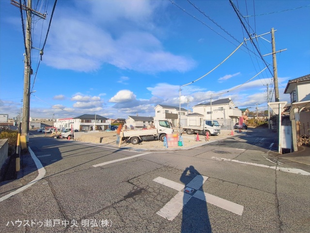 愛知県瀬戸市西寺山町の新築戸建て更地・土地写真 2026年1月22日撮影