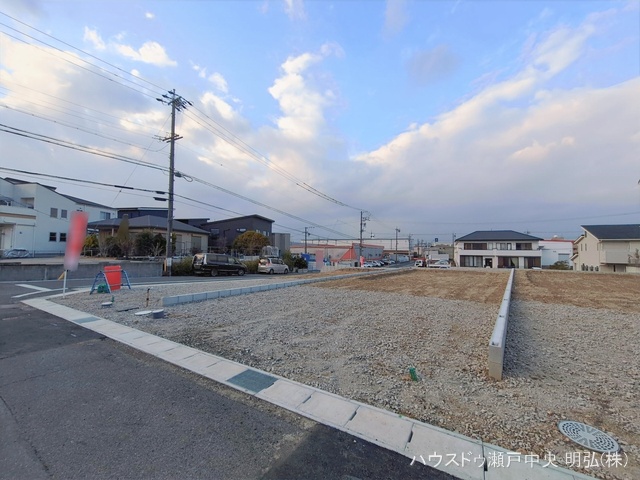 愛知県瀬戸市西寺山町の新築戸建て更地・土地写真 2026年1月4日撮影