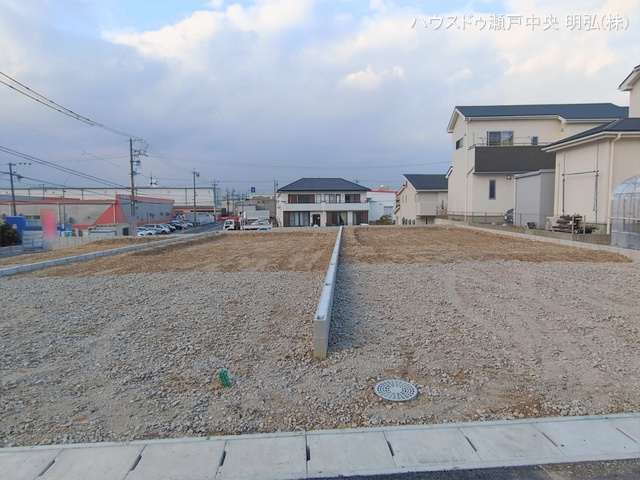 愛知県瀬戸市西寺山町の新築戸建て更地・土地写真 2026年1月4日撮影