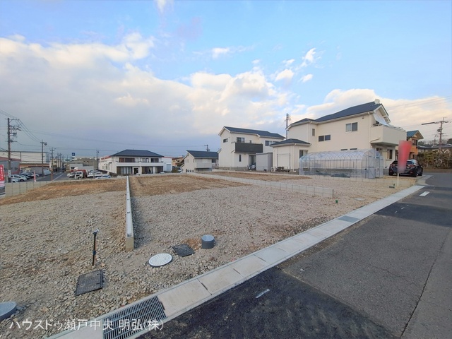 愛知県瀬戸市西寺山町の新築戸建て更地・土地写真 2026年1月4日撮影