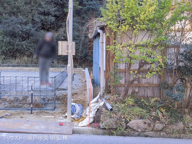 愛知県瀬戸市東拝戸町の新築戸建て基礎写真 2026年1月6日撮影