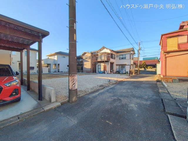 愛知県尾張旭市東大久手町２丁目の新築戸建て更地・土地写真 2026年2月2日撮影