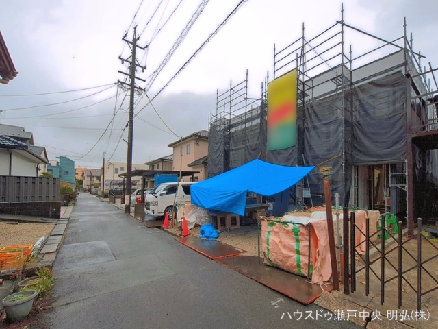 愛知県尾張旭市東大久手町２丁目の新築戸建てシート写真 2026年3月31日撮影