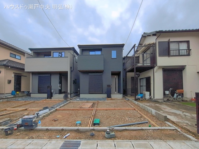 愛知県尾張旭市東大久手町２丁目の新築戸建て外構写真 2026年5月20日撮影