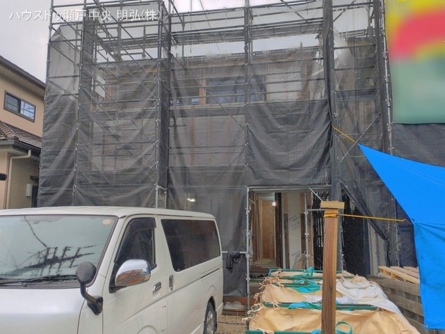 愛知県尾張旭市東大久手町２丁目の新築戸建てシート写真 2026年3月31日撮影