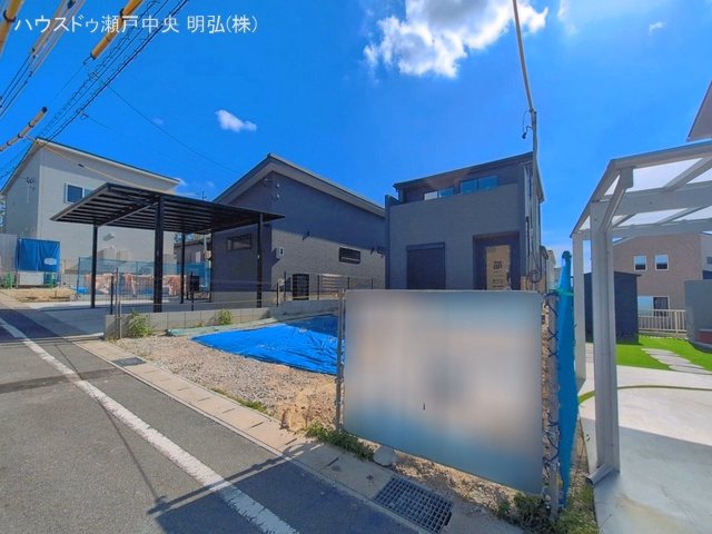 愛知県瀬戸市塩草が丘４丁目の新築戸建て外構写真 2026年5月6日撮影