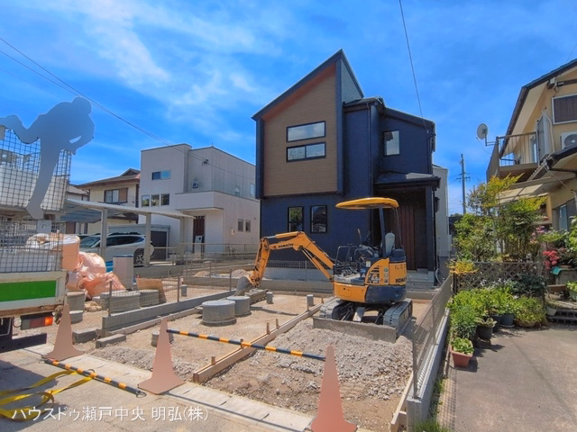 愛知県瀬戸市窯町の新築戸建て外構写真 2026年5月13日撮影
