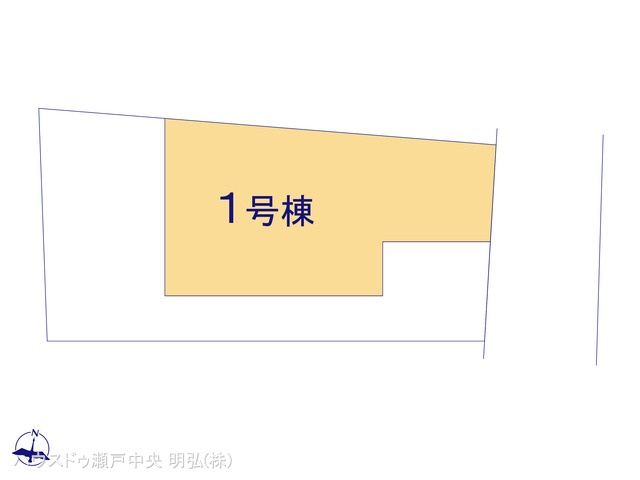 愛知県瀬戸市窯町の新築戸建て全体区画図 ※図面と異なる場合は現況を優先