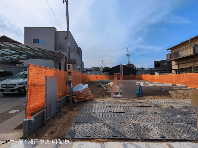 愛知県瀬戸市窯町の新築戸建て基礎写真 2026年3月8日撮影