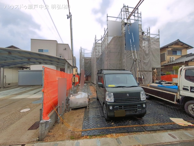 愛知県瀬戸市窯町の新築戸建て上棟写真 2026年3月24日撮影